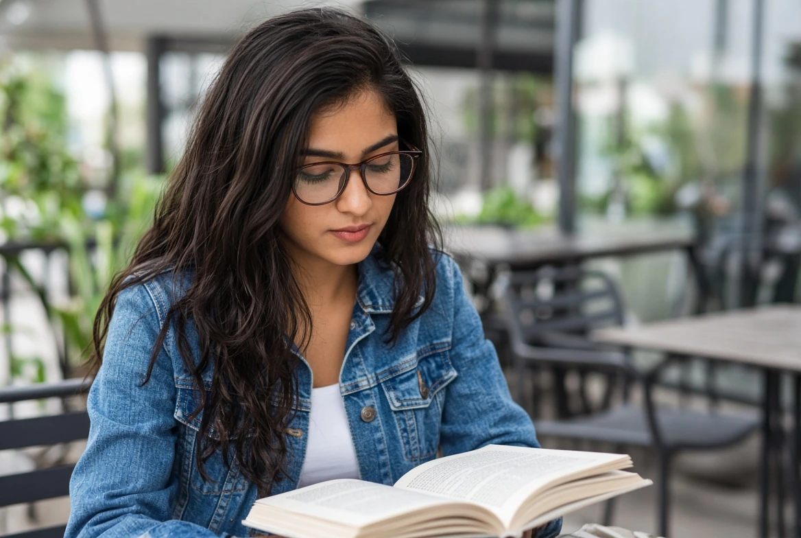 Illustrative student with backpack